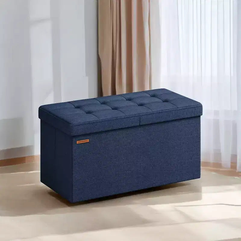 Banc de rangement ottoman de 30 pouces, Ottoman avec rangement, Banc ottoman, Supporte jusqu'à 300 kg pour le salon