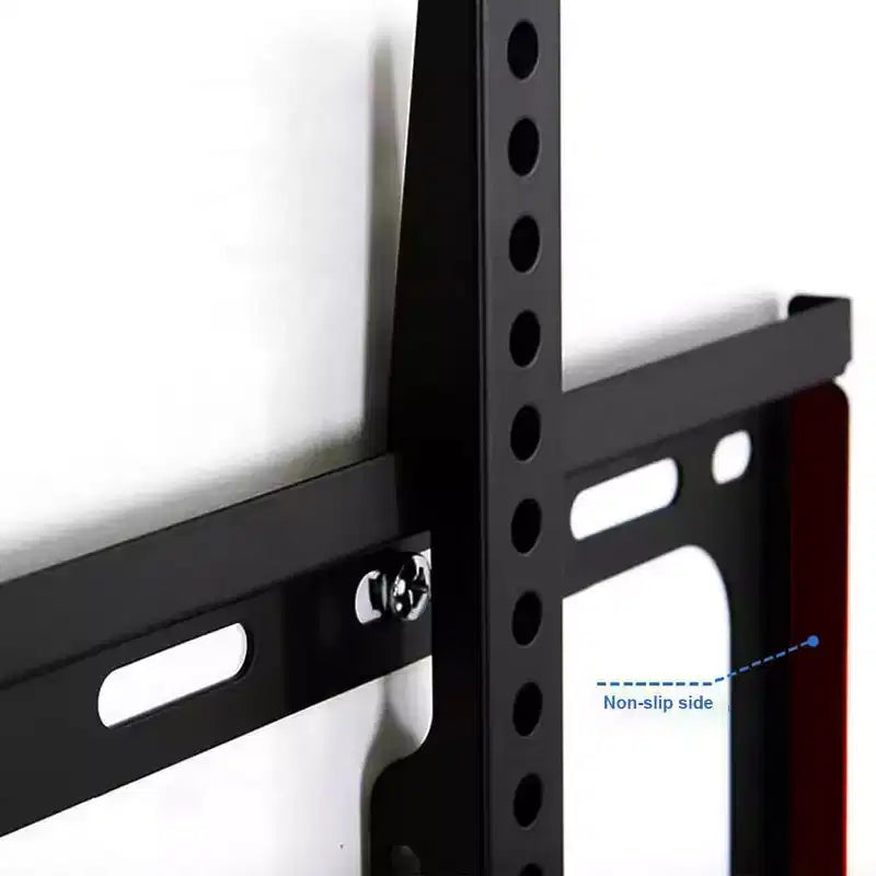 Support de chariot TV mobile roulant, supporte les téléviseurs de 32 à 65 pouces jusqu'à 50 kg, réglable en hauteur, noir