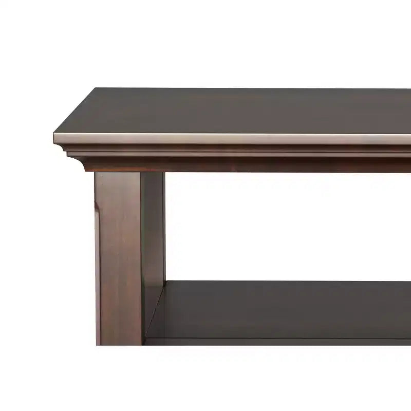 Table d'appoint transitoire en bois massif Normandy de 19 pouces de large