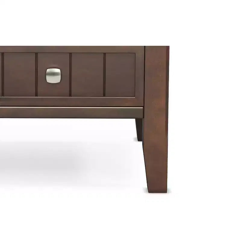 Table d'appoint transitoire en bois massif Normandy de 19 pouces de large