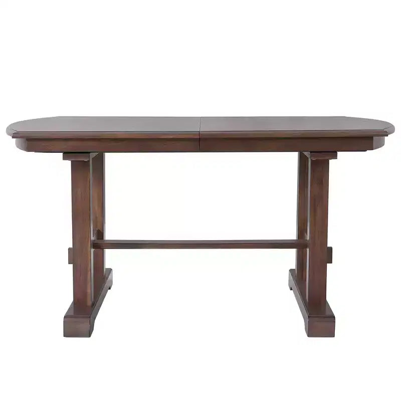 Table de salle à manger extensible de 60 à 78 po avec rallonge amovible, grande table extensible pour 4 à 8 personnes
