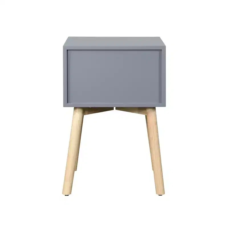 Table de chevet moderne à deux tiroirs