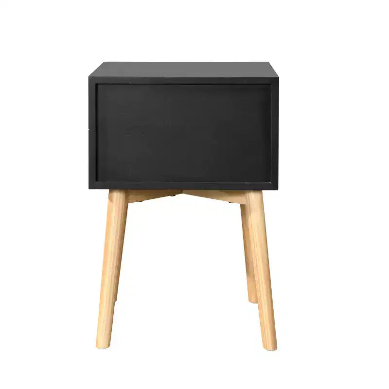 Table de chevet moderne à deux tiroirs