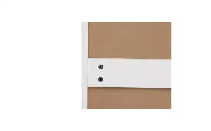 Étagère bibliothèque de 73,66 cm à cinq niveaux avec 5 étagères ouvertes et kit de sécurité anti-basculement, adaptée aux chambres et salons, Blanche