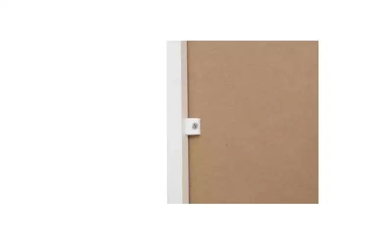 Étagère bibliothèque de 73,66 cm à cinq niveaux avec 5 étagères ouvertes et kit de sécurité anti-basculement, adaptée aux chambres et salons, Blanche