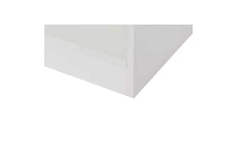 Étagère bibliothèque de 73,66 cm à cinq niveaux avec 5 étagères ouvertes et kit de sécurité anti-basculement, adaptée aux chambres et salons, Blanche